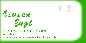 vivien engl business card